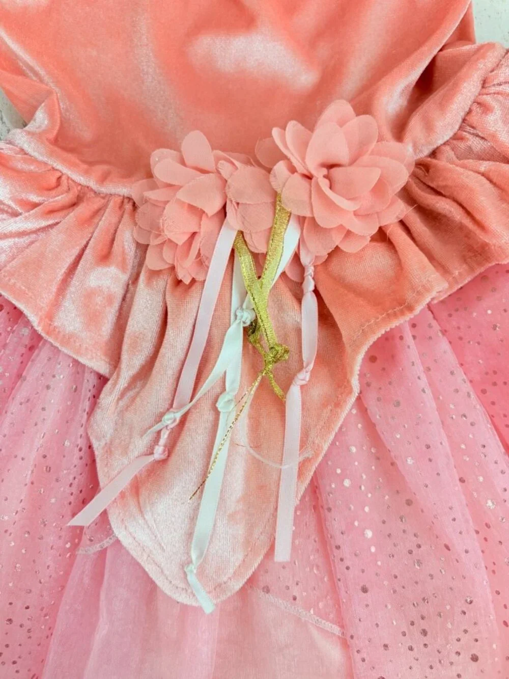 Little Adventures Girls M 3 5 Rose Garden Fairy Dress Dress Up Costume